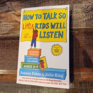 🎈2/$15 How to talk so little kids will listen book
